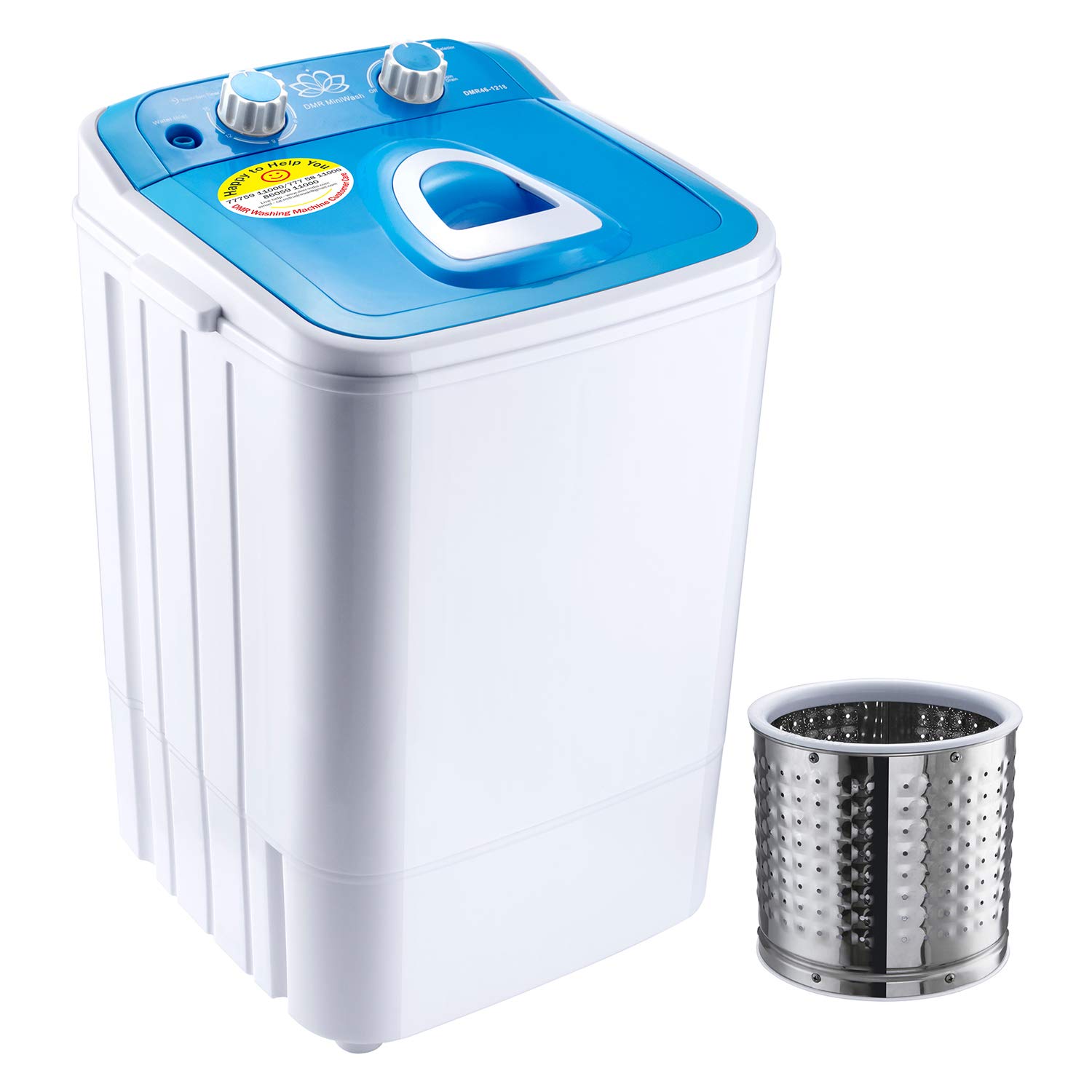 DMR 46-1218 Single Tub Washing Machine – Blue: A Space-Saving Laundry Solution for Efficient Cleaning