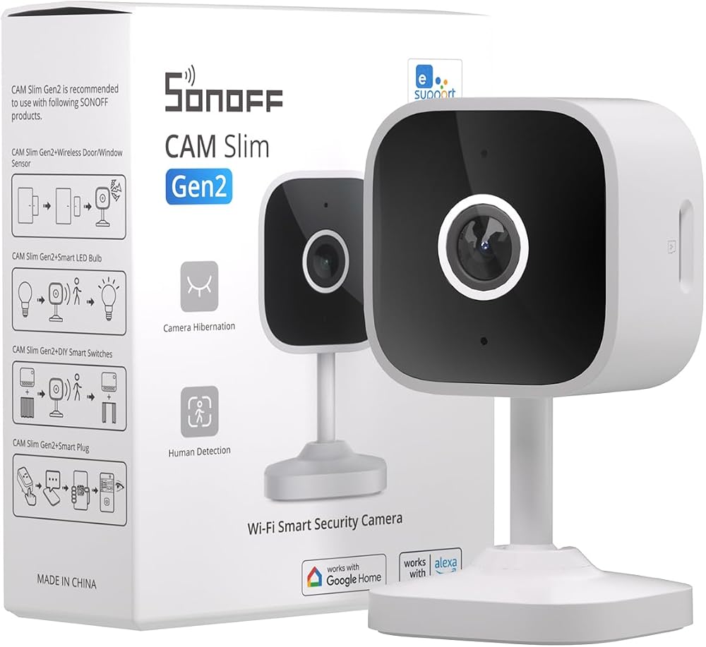 SONOFF S-Cam Gen2 Akıllı Kamera | S-CAMS2