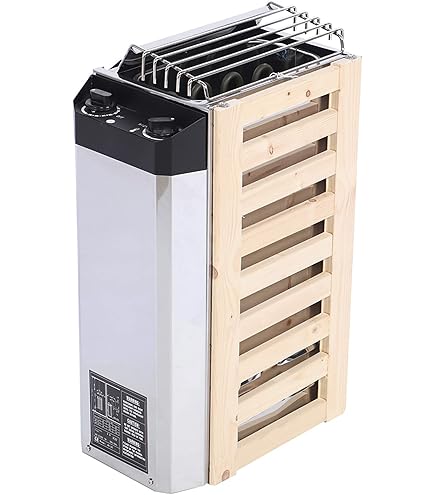 Stufa Sauna Elettrica 3KW - Acciaio Inox, Per Ambienti Fino 3m³, Controllo Interno, 220V (Pietre Non Incluse) - Foto 10