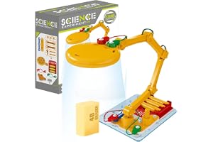 Buroku - Skuggfri Pedagogisk Lampa | STEM-monteringsspel för Barn | Lär dig Vetenskap och Elektricitet