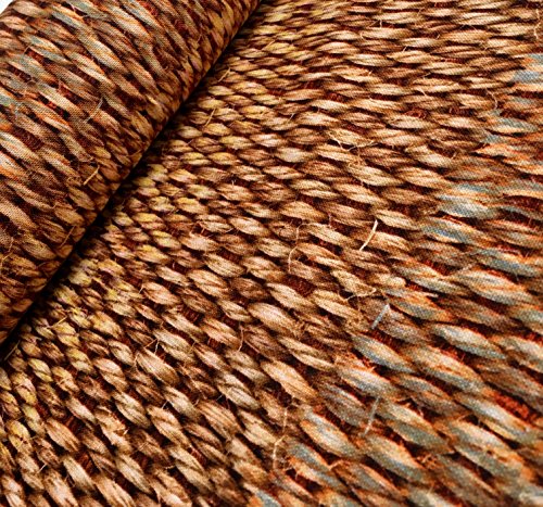 Sisal braun Digital Vorhang Möbelstoff – 160 cm breit (Meterware)