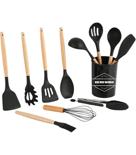 Set Di 3 Cucchiai Da Cucina In Bambù Cooksmart Homestead | Design Britannico, Ecologici E Resistenti - 2