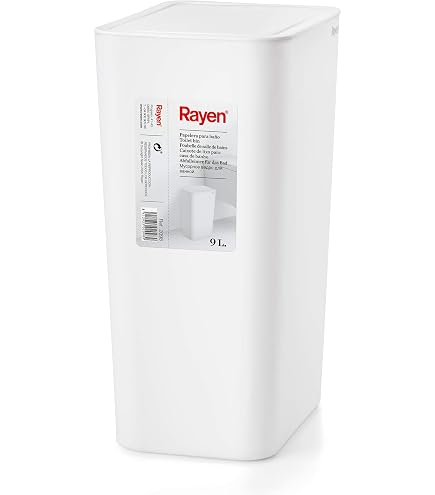 Pattumiera bagno in acciaio acquamarina con pedale e coperchio slim 3 lt