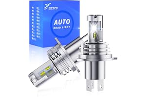 GZ5CG H4 Lampe 12V 24V HB2 9003 Lampe 6000LM 50W pro Paar 6500K Diamantweiß Ersatz für 55W H4 Halogen Lampe