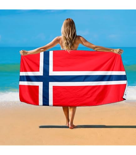 Ukrainische Flagge Handtuch 80x130 Cm - Saugstarkes Strandtuch