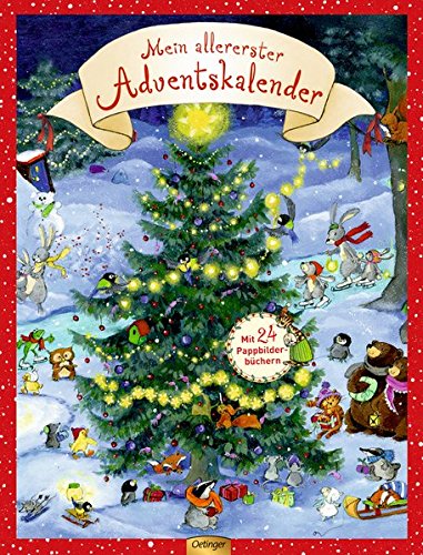 Mein allererster Adventskalender: mit 24 Pappbilderbüchern zum Herausnehmen