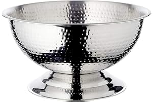 EDZARD Raffreddatore per champagne Cara (Ø 40 cm, grande) in acciaio inox - refrigeratore per bottiglie, refrigeratore per champagne