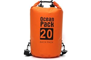 Micacorn Waterproof Bag, Dry Bag with Long Adjustable Strap for Kayaking, Boating, Canoeing, Fishing, Rafting, Hiking, Swimming, Camping, Snowboarding