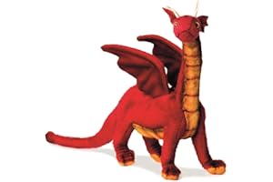 Hansa Red Dragon Plush