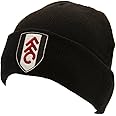 Fulham FC Cuff Beanie Official Merchandise Black