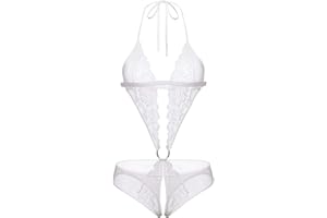 Avidlove Damskie body z głębokim dekoltem w serek