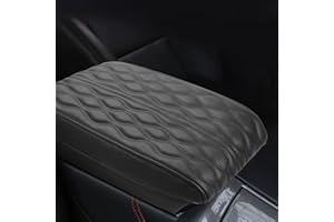 SXCY per Kia Sportage NQ5 2022 2023 2024 Copertura Bracciolo, NQ5 Centrale Bracciolo Copri Protezione in Pelle PU, Kia Sportage 2022 Accessori (Nero)