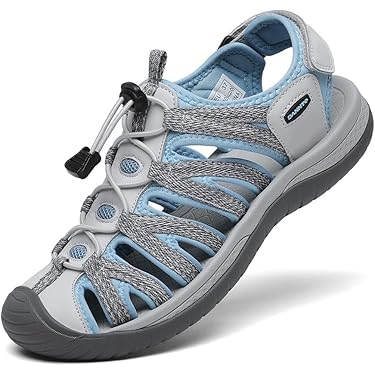 Sandali Sportivi In Pelle Per Donna - Comodi Per Camminate, Escursioni E Tempo Libero - Foto 6