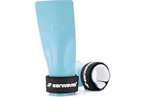 Earwaves® Las Vegas™ Grips No Chalk I Calleras Sin Magnesio I Tejido sintético Ultra-adherente Antideslizante I Más repeticiones I Atletas Ligeros I Fingerless Sin Agujeros