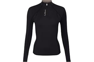 LeMieux Classique Womens Long Sleeve Base Layer - Black