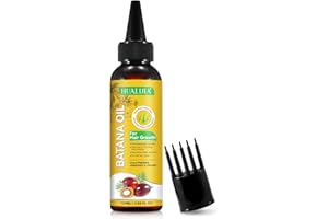 PLOBRT Batana Oil for Hair Growth 120ml, Raw Batana Oil Organic from Honduras - for Thicker & Stronger Hair, Scalp and Hair Oil, Men & Women All Hair Types