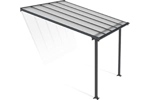 CANOPIA PALRAM OLYMPIA 3X3.05 GREY CLEAR PATIO COVER