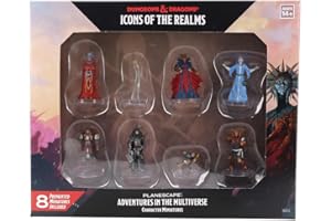 WizKids D&D Icons of The Realms: Planescape: Adventures in The Multiverse - Miniature Personaggi Boxed Set Minis | Figure dipinte