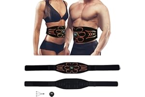 CHOWCHEE EMS Electroestimulador Muscular, Abdominales Electroestimulacion, 10 modos y 30 intensidades, Estimulador muscular recargable, para Hombres Mujeres, Abdomen/Brazos/piernas