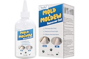 TOULIFLY Mould Remover, Mold Remover Gel, Mould and Mildew Remover, 220g Household Mold Miracle Remover Gel, Mold Mildew Cleaner, Wall Mold Cleaner, Remove and Prevent Household Mildew Stain