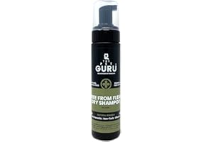 The Pet Guru - FREE FROM FLEAS Dry Shampoo for Cats - 200ml - Natural Flea Mite Tick Prevention - Cat Waterless Shampoo - Cat Healthcare