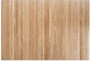 STOR PLANET Alfombra Bamboo Cool Natur 60 x 90 cm, Bambú, Marrón