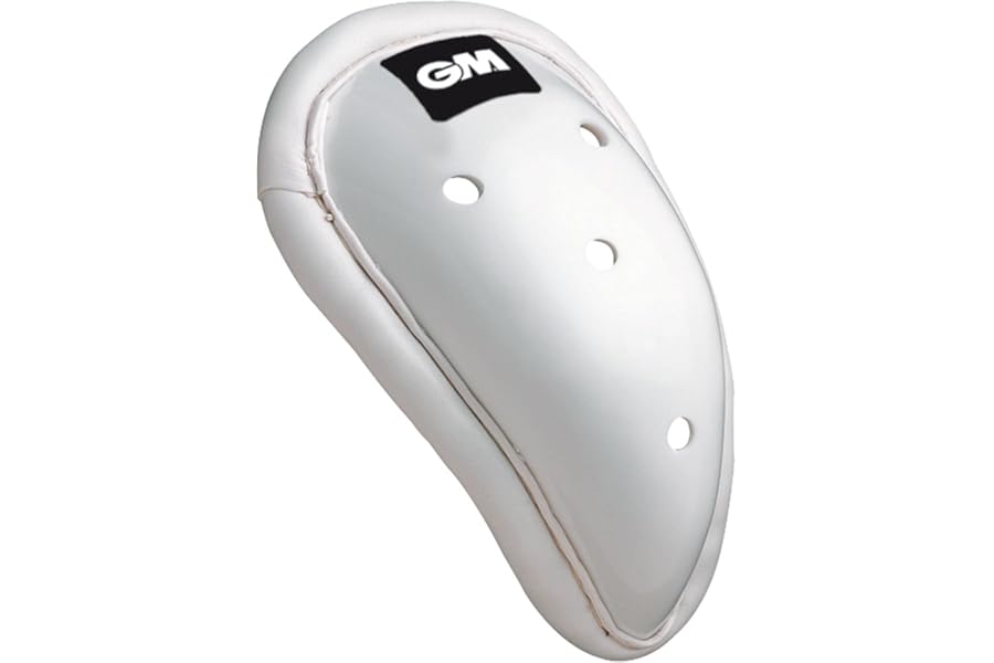 GM | Protective Cricket Box Abdominal Guard | Strong Plastic Slip In Guard | Sizes Adult, Youth, Junior or Small Junior | Gunn & Moore