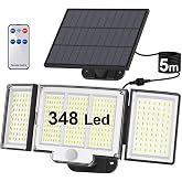 Greentech 348 Ledli, G&uuml;neş Enerjili, Hareket Sens&ouml;rl&uuml;, 3 Taraflı Aydınlatma/GT-SL30