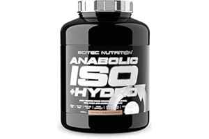 Scitec Nutrition Anabolic Iso+Hydro - mieszanka białek serwatkowych - z kreatyną, macą i aminokwasami - kompleks ZMB6 dla utrzymania testosteronu, 2350 g, Ciasteczka z kremem