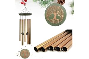 Astarin Large Memorial Wind Chimes, 36 Inches - Deep Tone for Garden, Sympathy Gift for Mother, Home Yard Decor
