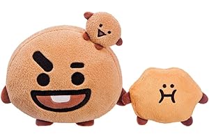 Aurora World BT21 Official Merchandise by, SHOOKY Soft Toy, Medium, 61322, Brown