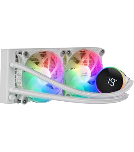 Dpofirs ARGB PC Fan 80mm PWM Fan PC RGB Fan, PC PWM ARGB Fan, ARGB Case Cooler Fan, Up To 2500rpm Cooling Fan, PWM Silent Computer Fan, Dpofirs26khqc59a0