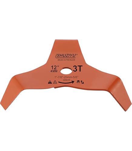 DISCO LAMA COLTELLO PER DECESPUGLIATORE STIHL CON FORO DA 20MM MACINATORE ROVI CANNE E STERPAGLIA - Foto 3