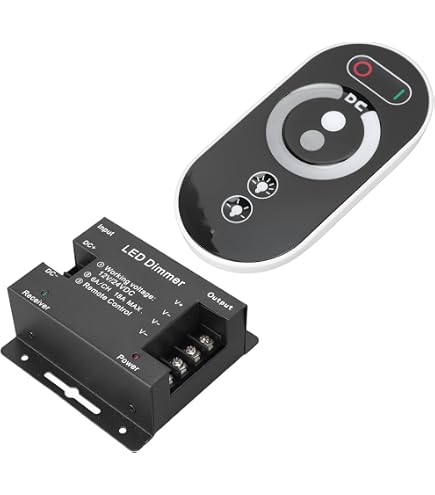 Centralina Ricevitore RGB v3 controller 12/24V, 3ch*4A, RF 2.4G sky