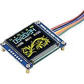 Waveshare 1.5inch RGB OLED Display Module 128x128 Pixels 16-bit High Color SPI Interface with Embedded Controller