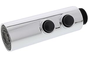 BLUEWATER ARMATUREN Blanco 123820 CATRIS-S FLEXO Tête de douche chromée complète pour robinet Blanco