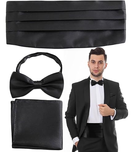Cummerbund (ceinture De Smoking) Réglable Pour Homme - Satin Blanc, Taille Ajustable 60-120 Cm - Mariage, Soirée Formelle
