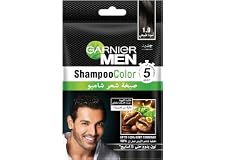 Garnier Men Shampoo Color, 1.0 Natural Black