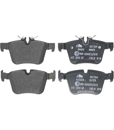 ATE BREMSBELÄGE + WARNKONTAKT VORNE Für MERCEDES C-KLASSE W205 S205 A205 C205