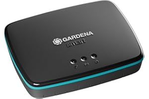 Gardena smart Gateway: equipo de conexión para todos los productos Gardena smart, conexión al rúter mediante cable de red o WiFi, control mediante la aplicación gratuita Gardena smart (19005-20)