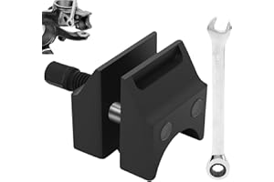 DHHYWWD Strut Spreader Tool with Wrench，Suspension Split Hub Steering Knuckle Spreader， Double Ended Ball Joint Removal Tool for Car Repair and Maintenance (black)