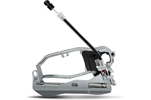 Frankberg Tirador de puerta, soporte de agarre, soporte de agarre trasero izquierdo, compatible con X5 E53 2000-2006 Replace# 51228243635