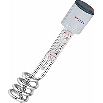 Buy Lazer Aqua Therm 1000 Watt Copper Tube Auto Temperature Control Immersion  Rod Water Heater ISI certified (Grey) Online at Low Prices in India -  Amazon.in