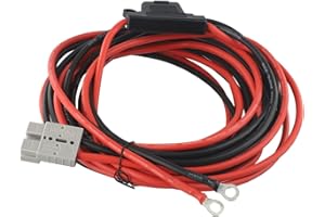 CHICBOSOMN Battery Cable Quick Connect Wire,50A 600V Weatherproof Wiring Kit For Anderson For Trailer Winches For Caravans Boats Solar Panels(6meter)