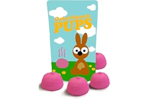 UNBEKANNT Osterhasen Pups - Marshmallows - Ostergeschenk (Osterhasen Pups groß 40 g)