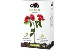 LE GEORGICHE Concime granulare per Rose e Cespugli – Cifo [1 kg]