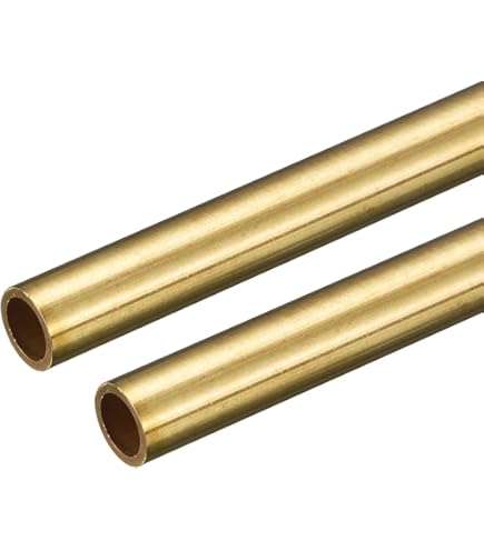 Tubo In Ottone Rotondo - 8mm Diametro, 1mm Spessore, 250mm Lunghezza, Per Fai Da Te - Foto 12