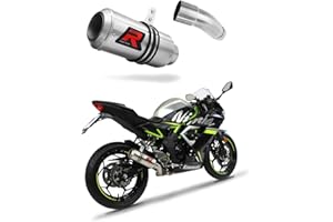 DOMINATOR EXHAUST SYSTEM Ninja 125 / Z125 Pot d'échappement GP Silencieux Dominator Exhaust Racing Slip-on 2019 2020 2021 2022 2023