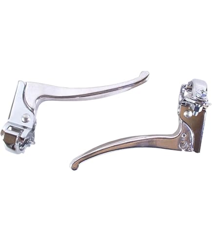 Manubrio Bici Da Strada Anni '60, Leve Freno Vintage, Pipa E Manicotti - Foto 11