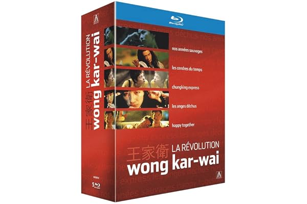 Coffret La Révolution Wong Kar-wai - Nos années sauvages + Les cendres du temps + Chungking Express + Les anges déchus + Happy Together